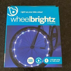 Brightz wheelbrightz blue LED light string for‎ bike wheel